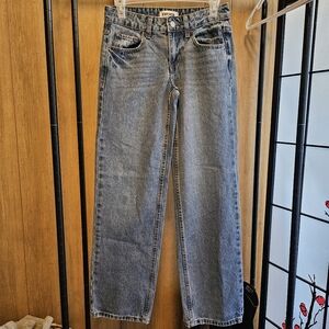 RSQ Low Rise Loose Straight Jeans Denim Pants